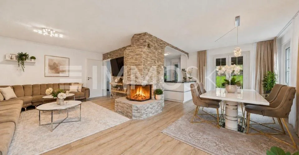 Cugy : spacieuse maison individuelle 7 pces rénovée