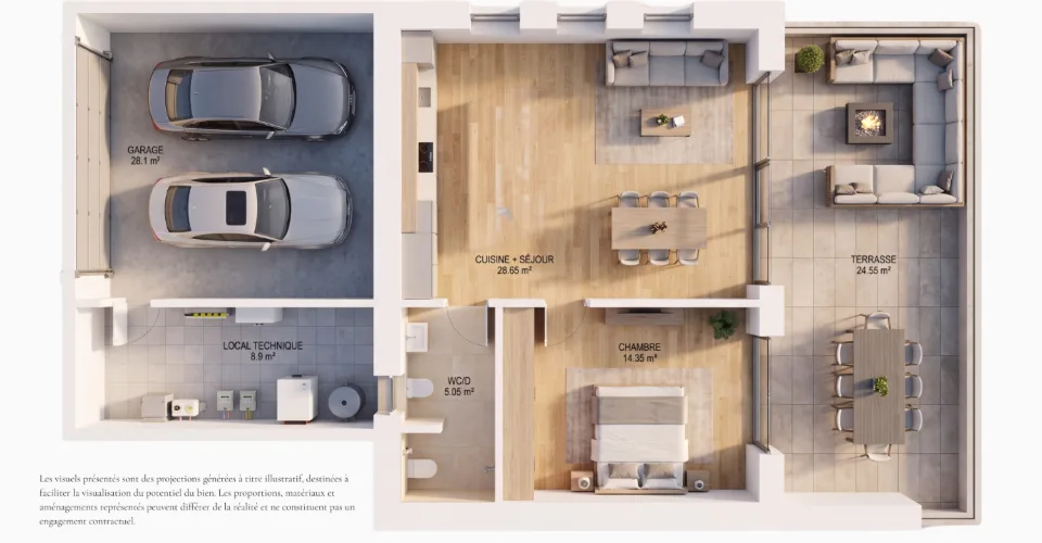 Maison à transformer en deux appartements, permis obtenu – photo 2 sur 5
