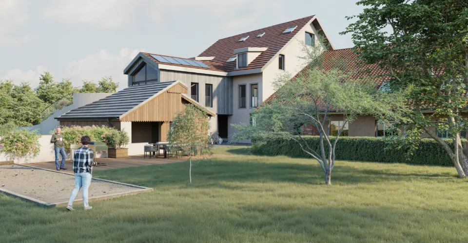 Grands lofts en duplex au coeur de Moiry