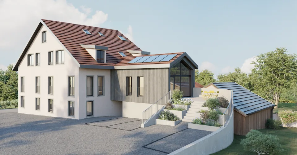 Grands lofts en duplex au coeur de Moiry