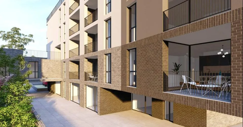 Appartement de 2,5 pièces avec grande terrasse.