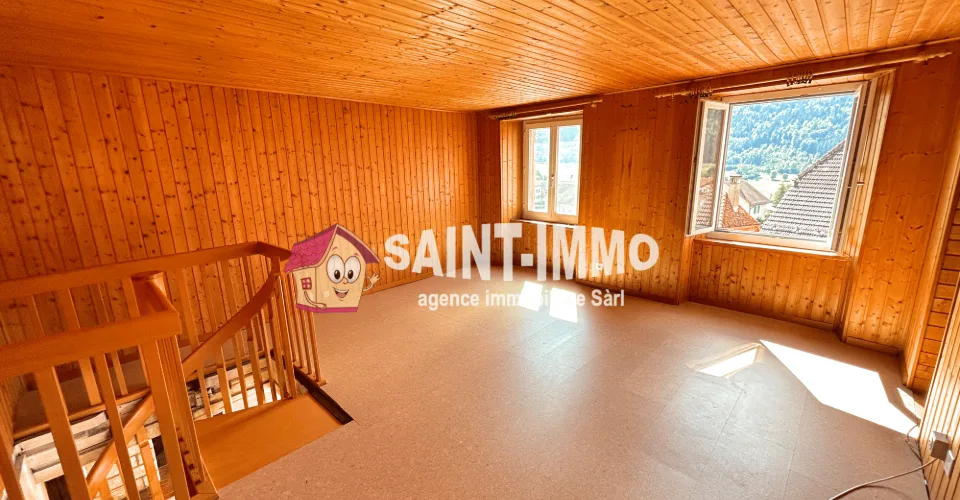 Immeuble locatif à réhabiliter de 4 appartements, un local, une parcelle constructible et un grand garage