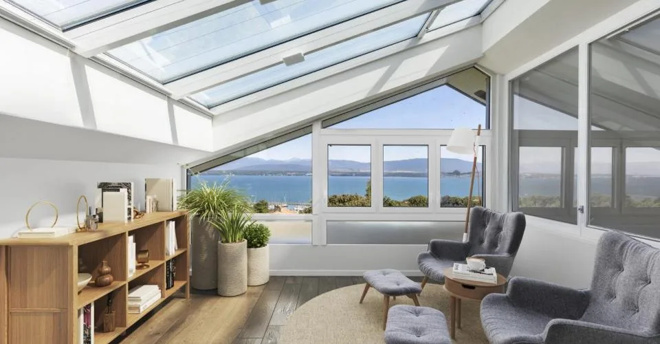 Belle villa avec piscine et vue panoramique sur le Léman et les Alpes – Foto 3 von 3