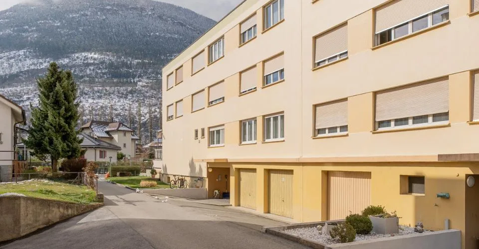 Charmant appartement de 4 pièces dans un quartier attrayant de Viège