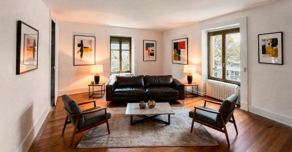 Appartement C: 180m² au dernier étage - Maison Maître 1893 rénovée