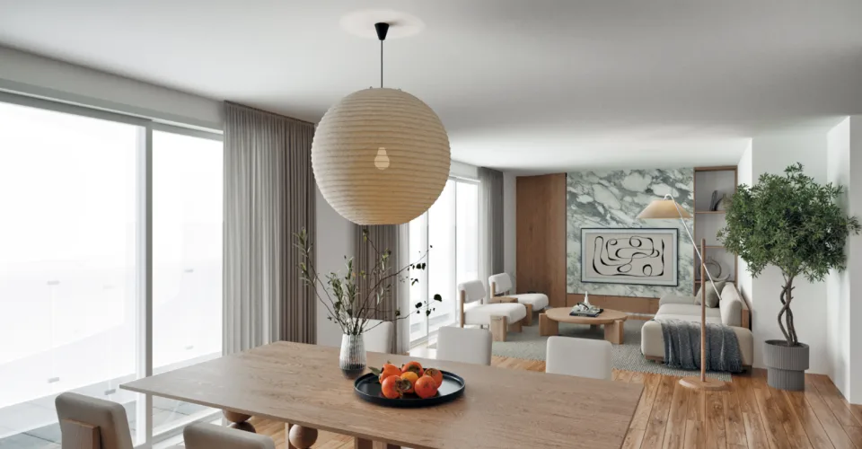 Appartement de 4,5 pièces dans les combles aux Neyres