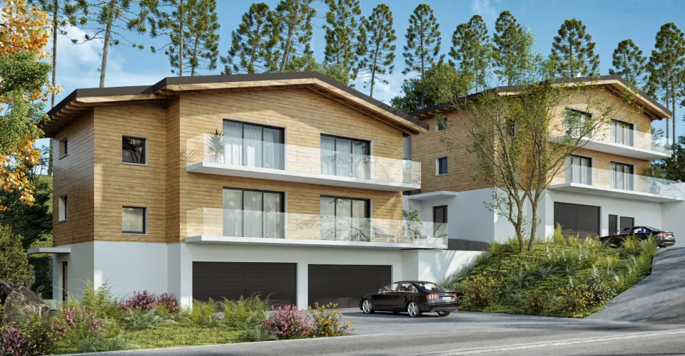 Appartement de 4,5 pièces dans les combles aux Neyres
