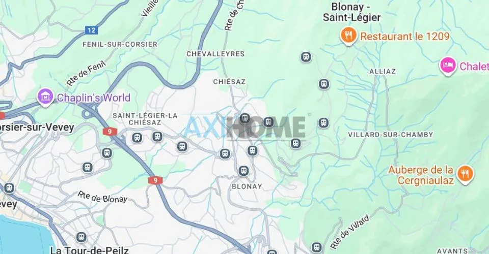 Parcelle à bâtir vue lac avec permis en force d'une villa individuelle