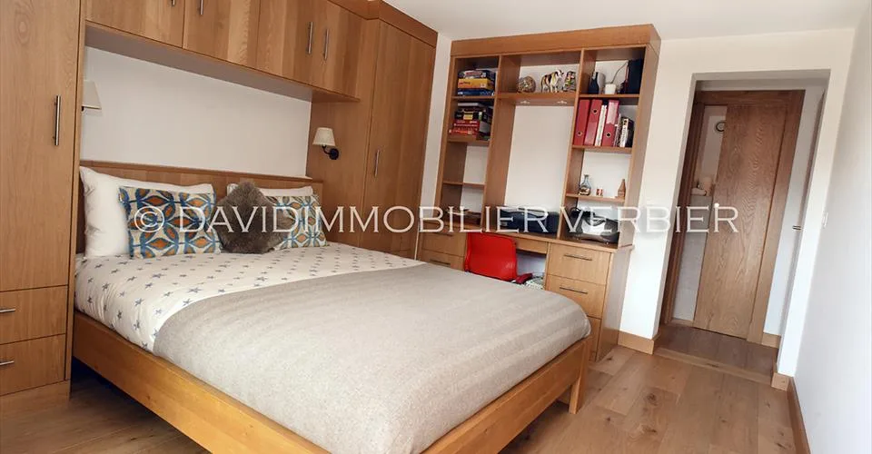 Verbier:Superbe appartement entièrement rénové de 86.5 m2. – Foto 12 von 21