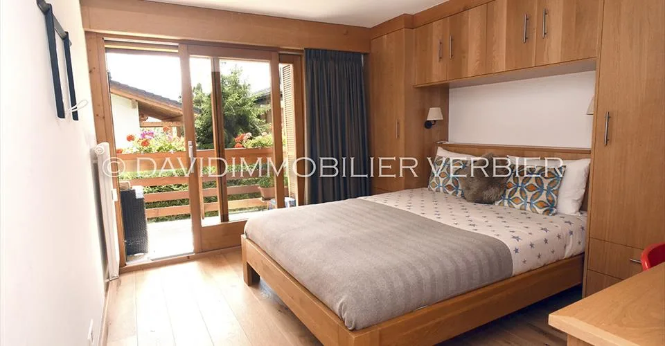 Verbier:Superbe appartement entièrement rénové de 86.5 m2. – Foto 10 von 21