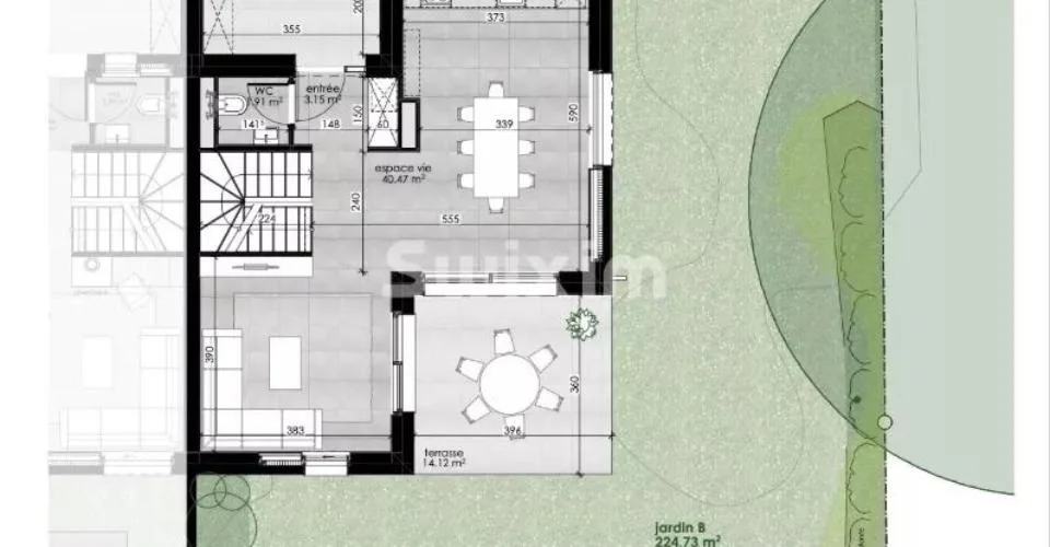 Co-exclusivité - Villa clefs en main au Grand-Saconnex