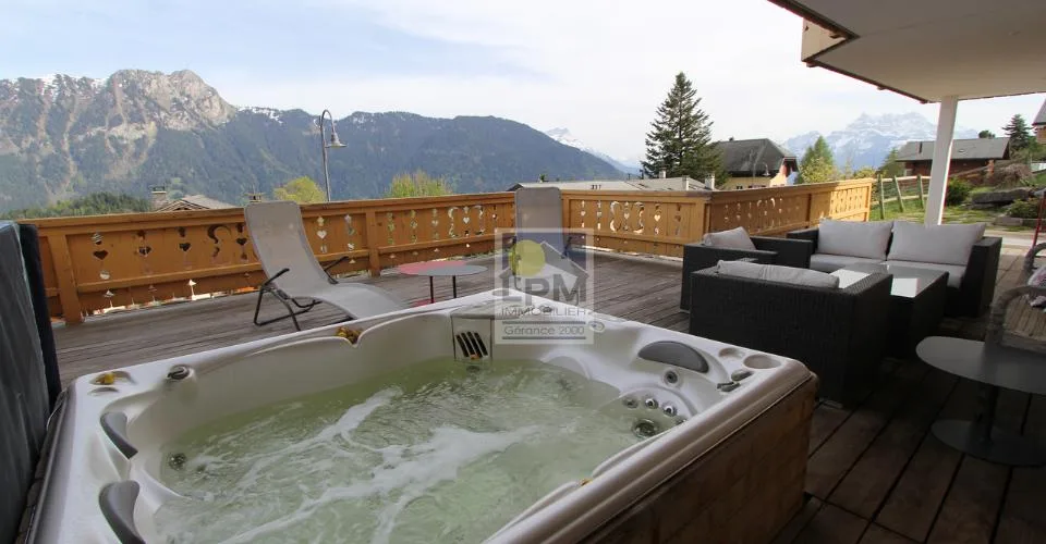 Chalet familial avec emplacement exceptionnel proche des télécabines