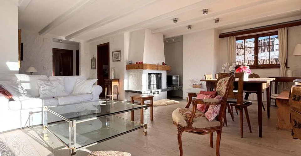 Bel appartement lumineux de 4.5 pièces au centre de Chateau-d'Oex