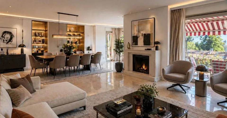Magnifique appartement avec terrasse couverte