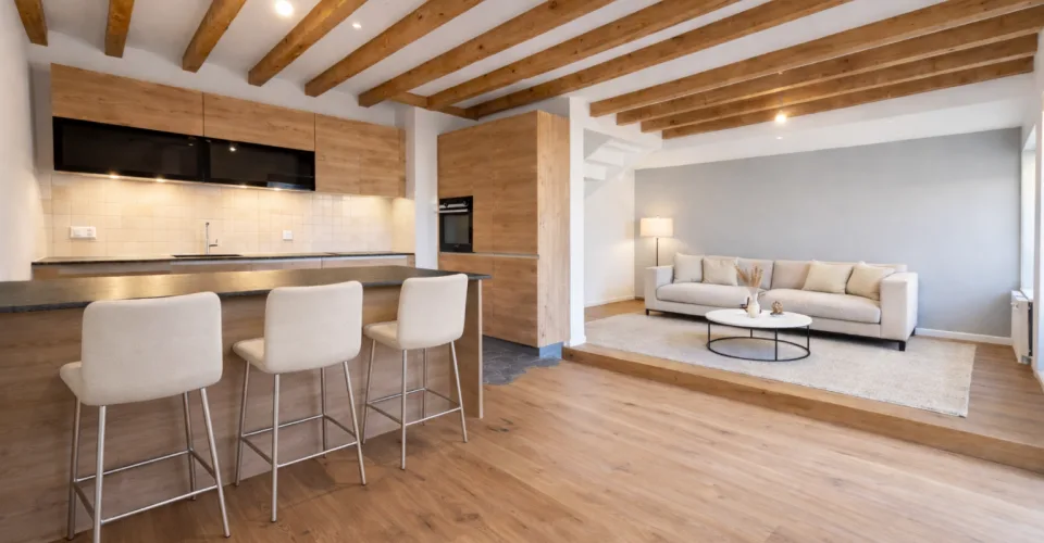 Appartement entièrement rénové en 2026 - Volumes atypiques avec double suite parentale à Puplinge