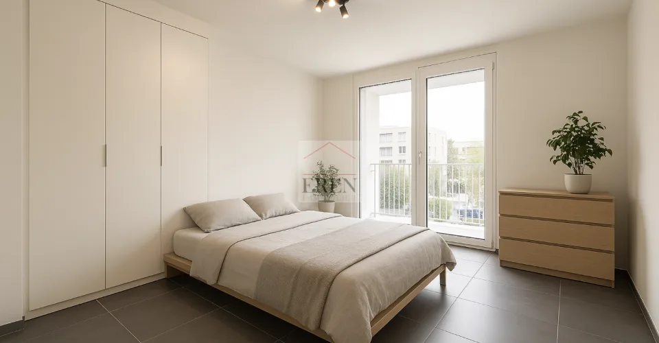 Appartement 3,5 pièces avec grand terrasse sud-est au 2ème étage à Grône