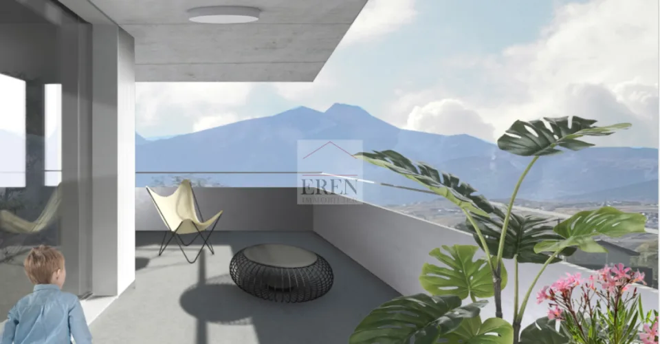 Appartement 3,5 pièces avec grand terrasse sud-est au 2ème étage à Grône