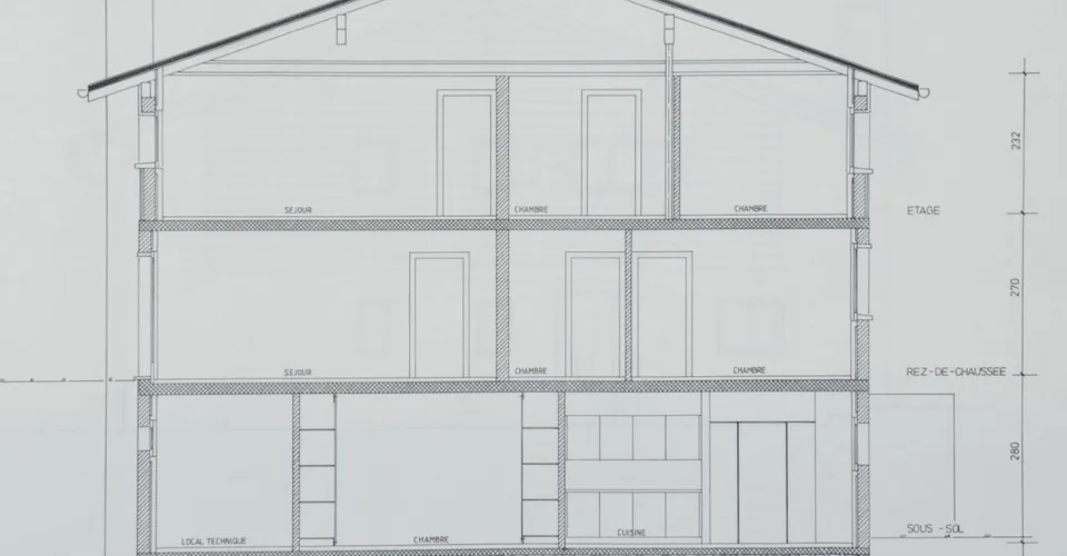 Immeuble avec potentiel de développement à Montana Village à 5 min en voiture du centre de Crans-Montana