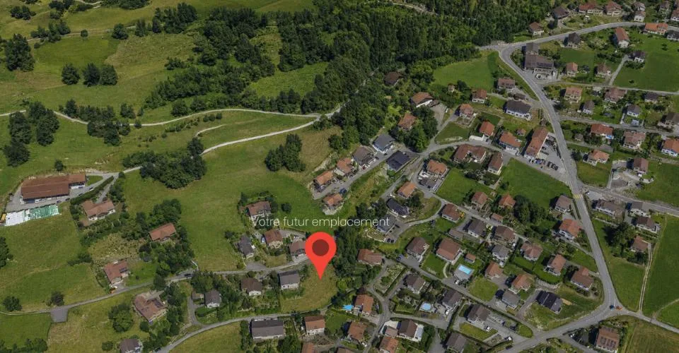 Terrain à bâtir de 746 m² à Vollèges – Vue imprenable sur l'Entremont
