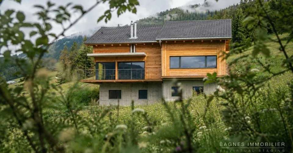 Terrain à bâtir de 746 m² à Vollèges – Vue imprenable sur l'Entremont