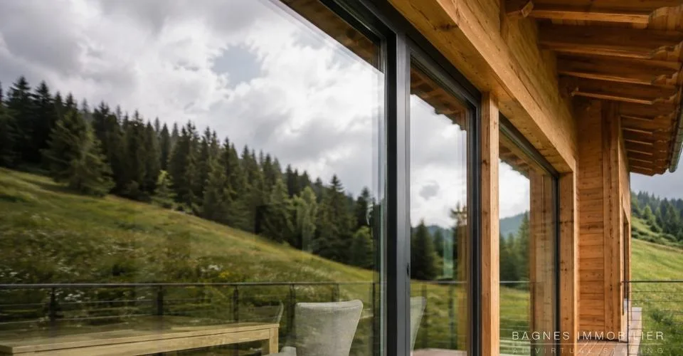Terrain à bâtir de 746 m² à Vollèges – Vue imprenable sur l'Entremont