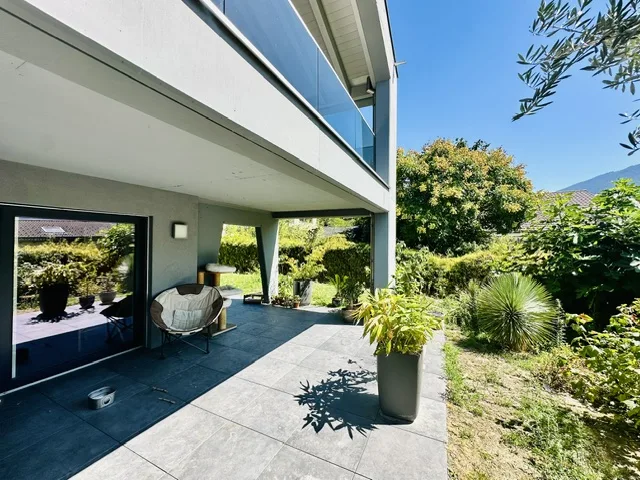 Splendide 3.5 pièces avec jardin et terrasse panoramique