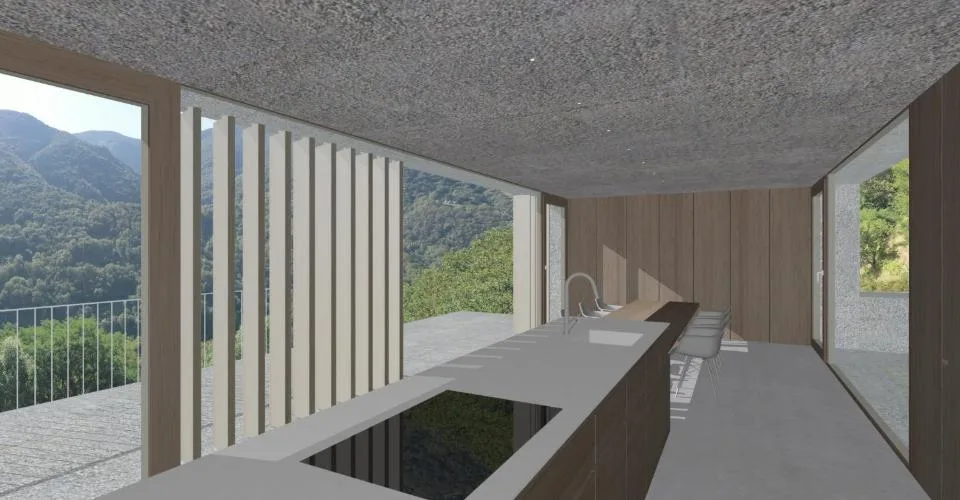Terreno con progetto approvato Casa nel vigneto"