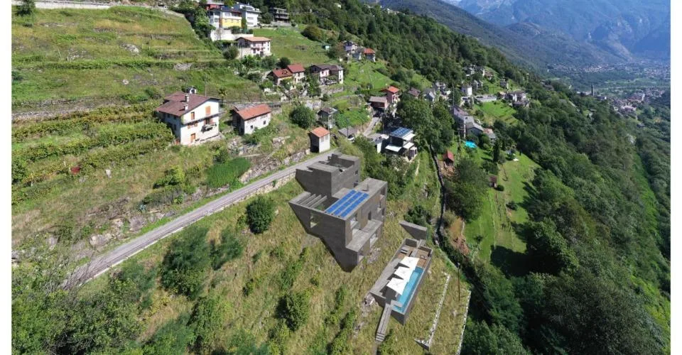 Terreno con progetto approvato Casa nel vigneto"
