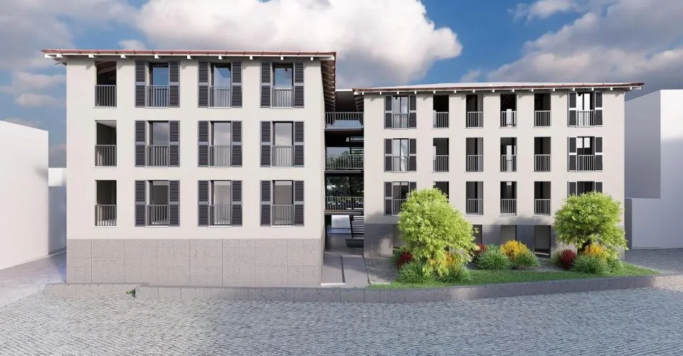 Moderne 2.5-Zimmer-Wohnung mit Keller und Parkplatz, Biasca