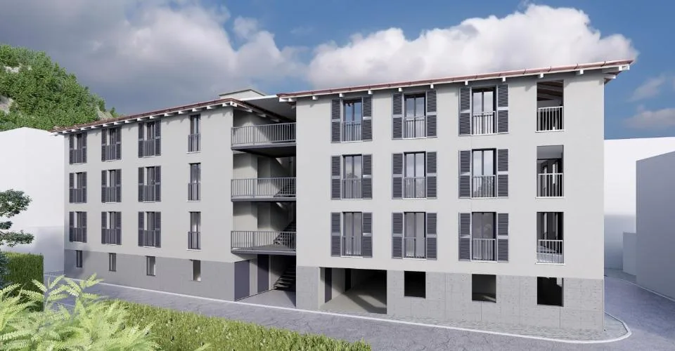 Moderne 2.5-Zimmer-Wohnung mit Keller und Parkplatz, Biasca