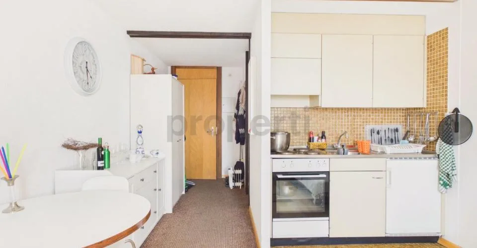 Cozy studio in Aminona, Crans-Montana