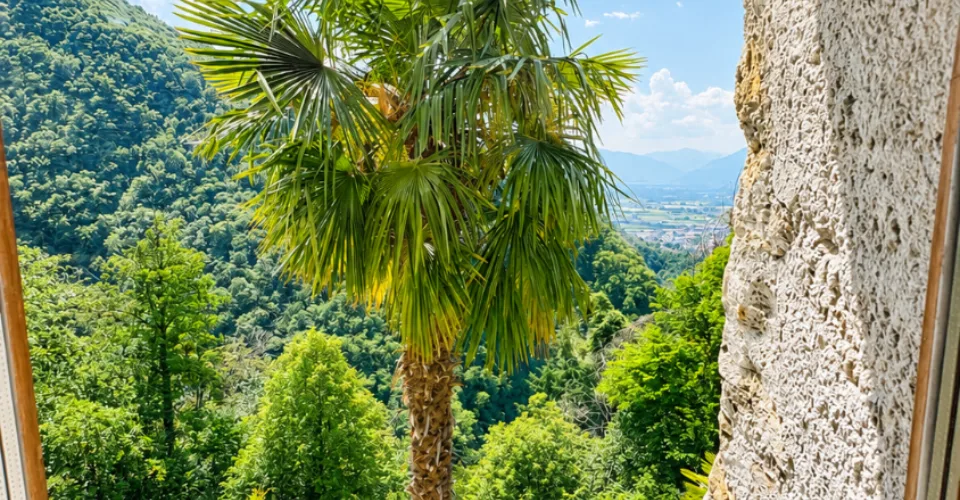 Vista panoramica sul Lago Maggiore, recente ristrutturazione e parcheggio privato nel nucleo storico