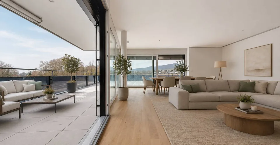Nouvelle promotion : appartement de 5.5 pièces avec balcon couvert et terrasse – photo 4 sur 13