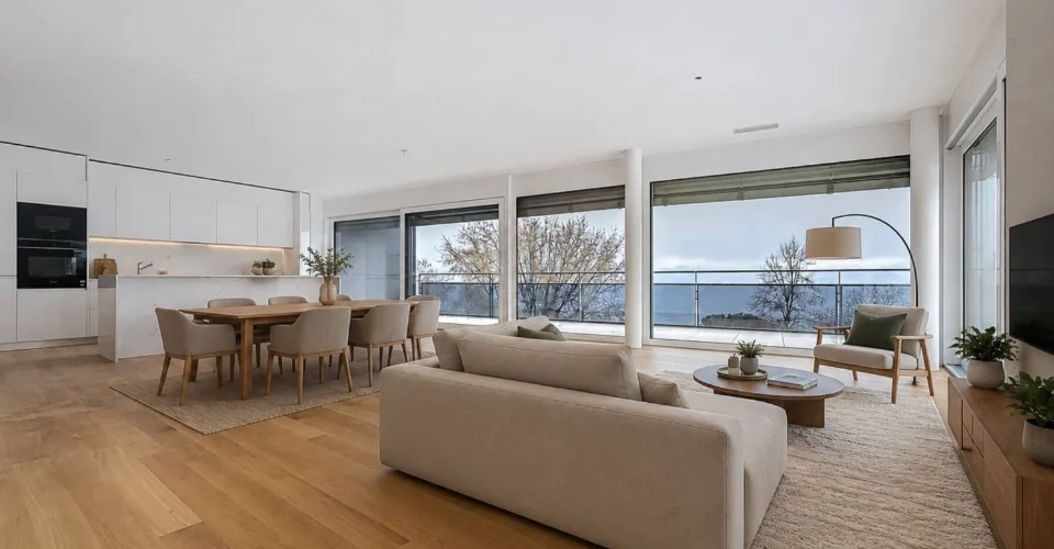 Nouvelle promotion : appartement de 5.5 pièces avec balcon couvert et terrasse – photo 2 sur 13