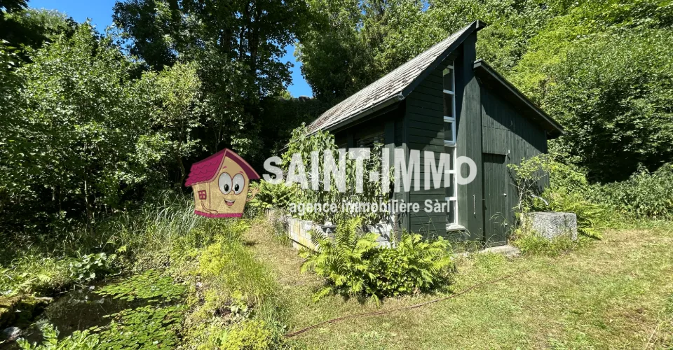Charmant chalet avec dépendance, garage et jardin arboré sans vis-à-vis