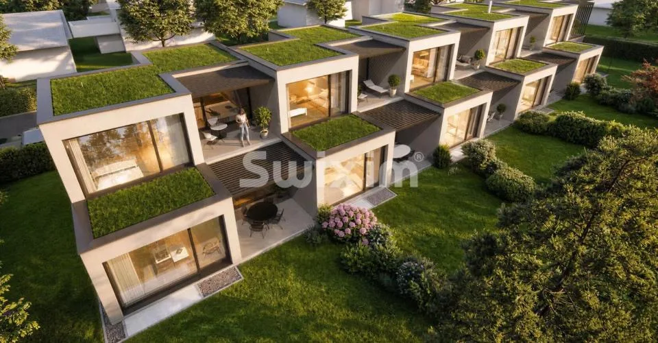 Maison contemporaine HPE à Veyrier, B