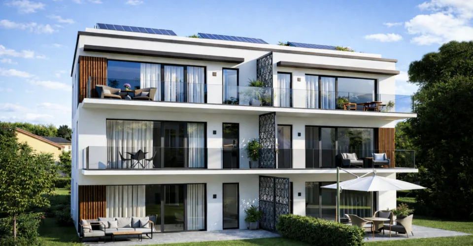 Spacieux appartement de 3,5 pièces avec terrasse et jardin