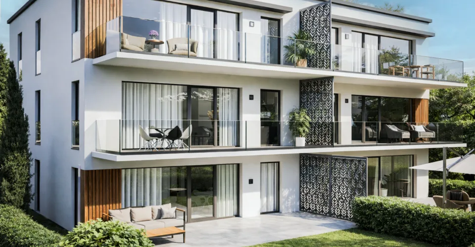 Spacieux appartement de 3,5 pièces avec terrasse et jardin