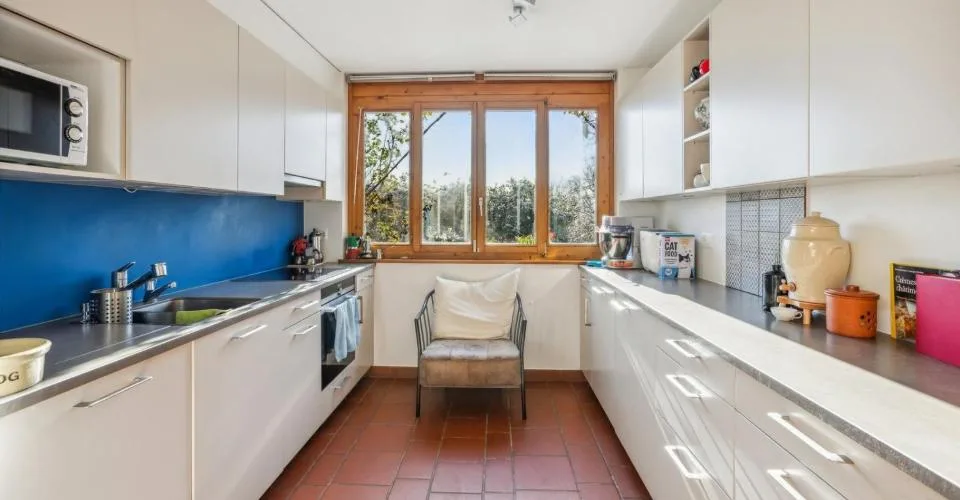 MAISON AVEC PISCINE AU COEUR D'UN CADRE BUCOLIQUE, AVEC VUE SUR LE LAC
