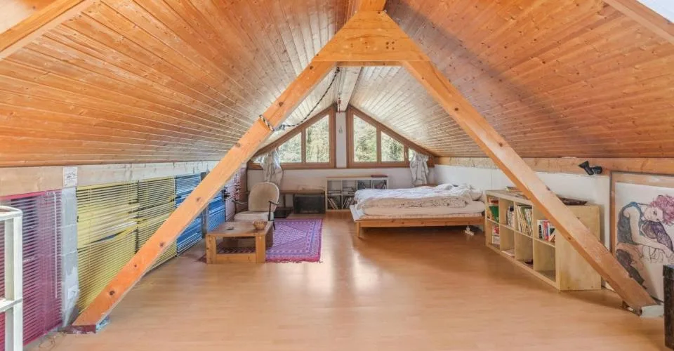 MAISON AVEC PISCINE AU COEUR D'UN CADRE BUCOLIQUE, AVEC VUE SUR LE LAC