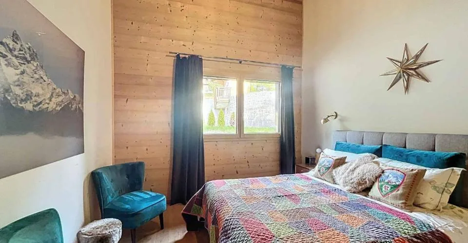 Appartement avec cachet face aux montagnes, à deux pas des pistes