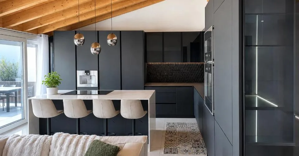 Attique 5,5 pièces - haut standing avec terrasse de 40 m², jacuzzi et