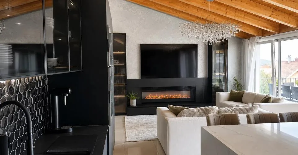 Attique 5,5 pièces - haut standing avec terrasse de 40 m², jacuzzi et