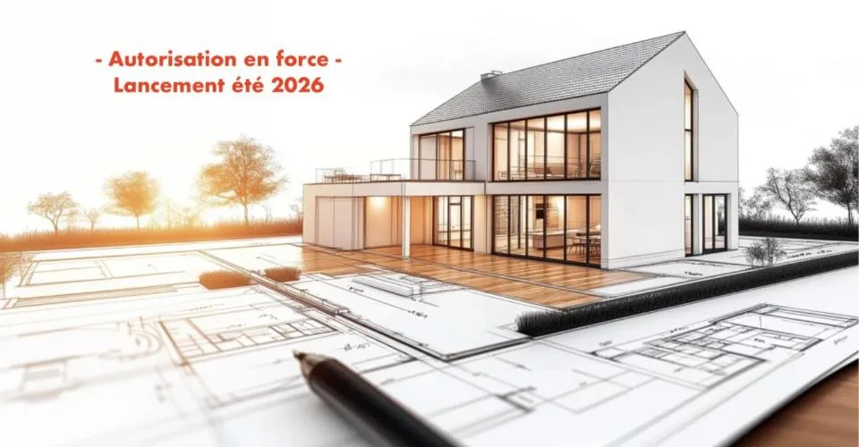 Villa jumelle et contemporaine