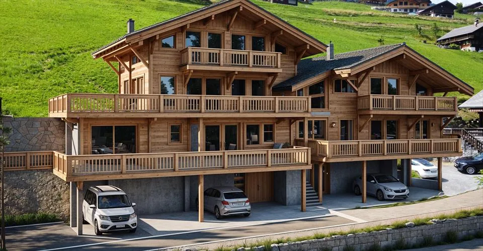 Super appartement 3.5 pièces dans un chalet neuf à Val-d'Illiez