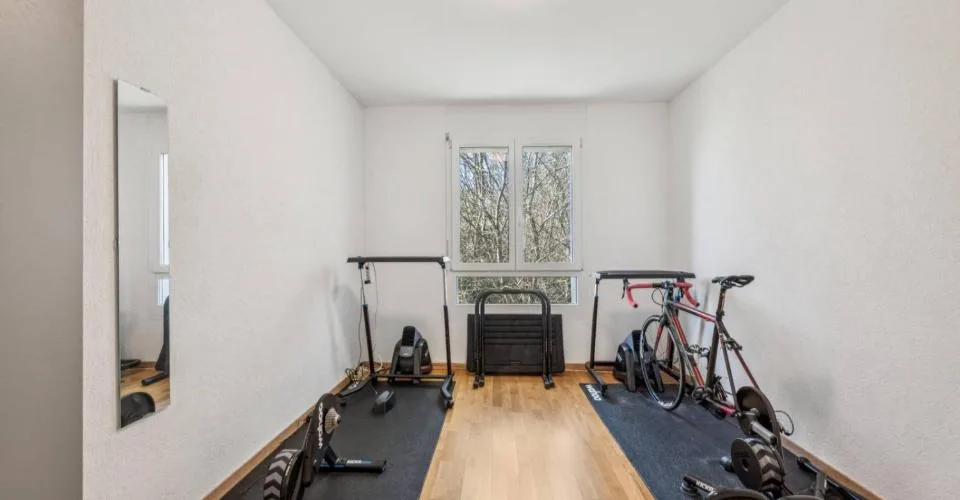 Duplex en attique contemporain avec vue sur le lac
