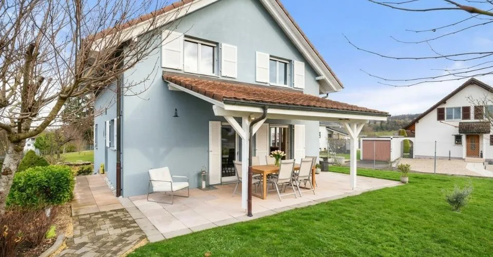 Villa familiale avec grand jardin à Domdidier