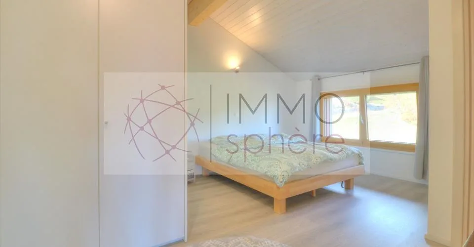 Chalet rénové avec suberbe vue à Arbaz – Foto 9 von 15