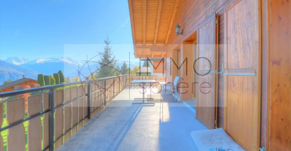 Chalet rénové avec suberbe vue à Arbaz – Foto 4 von 15