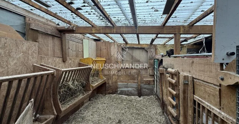 À vendre maison locative de 3 logements et 1 atelier à Soyhières
